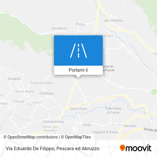 Mappa Via Eduardo De Filippo