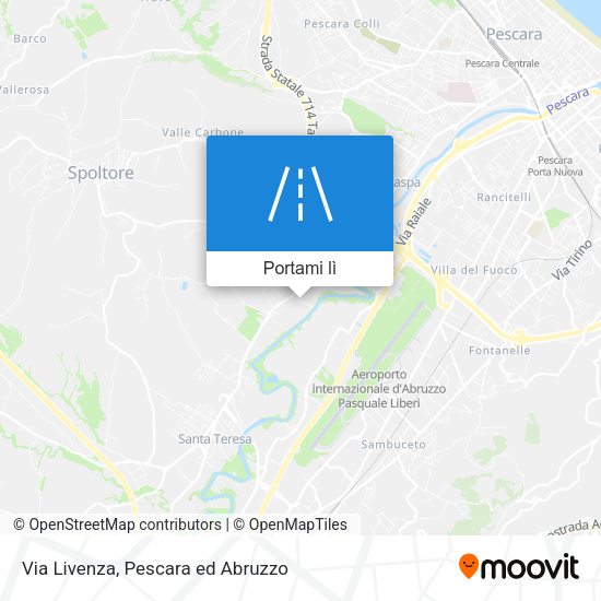 Mappa Via Livenza