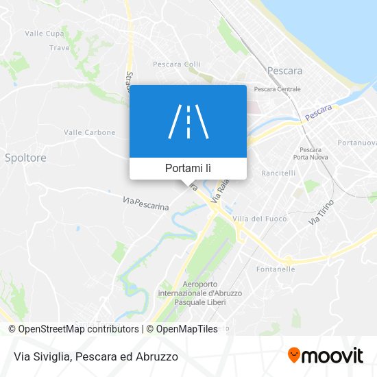 Mappa Via Siviglia