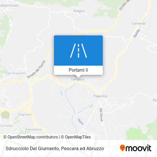 Mappa Sdrucciolo Del Giumento