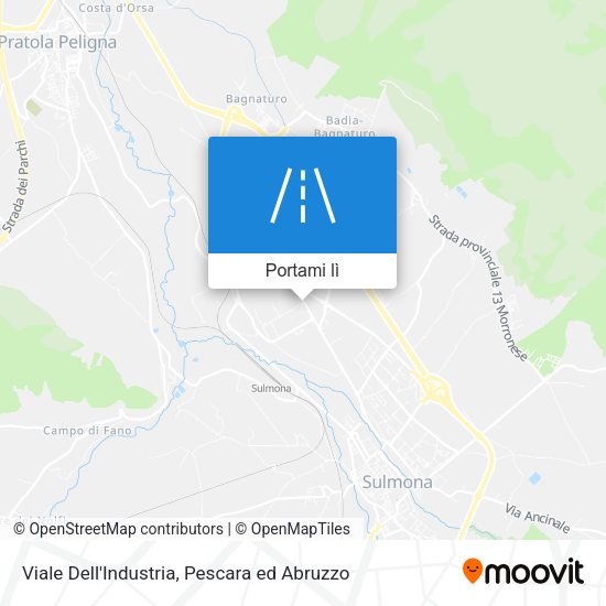 Mappa Viale Dell'Industria