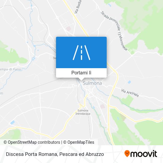 Mappa Discesa Porta Romana