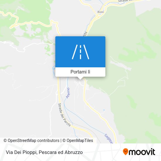 Mappa Via Dei Pioppi
