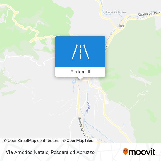 Mappa Via Amedeo Natale