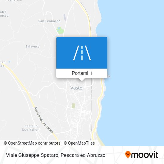Mappa Viale Giuseppe Spataro