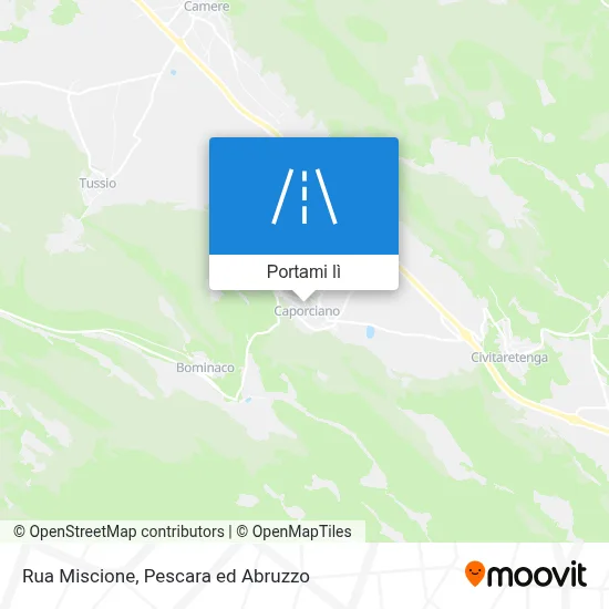 Mappa Rua Miscione
