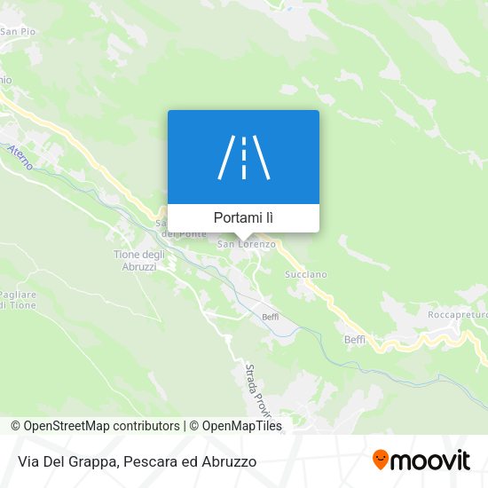 Mappa Via Del Grappa