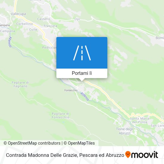 Mappa Contrada Madonna Delle Grazie