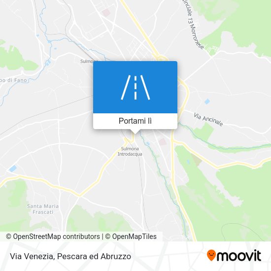 Mappa Via Venezia