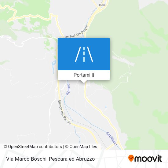 Mappa Via Marco Boschi