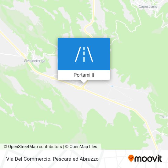 Mappa Via Del Commercio