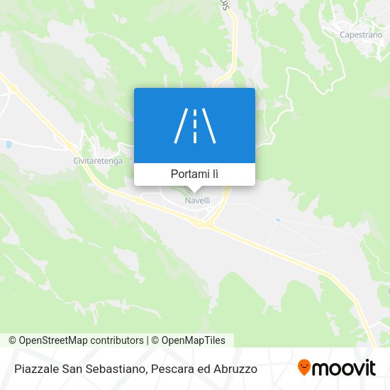 Mappa Piazzale San Sebastiano