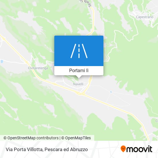 Mappa Via Porta Villotta