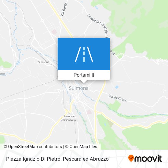Mappa Piazza Ignazio Di Pietro