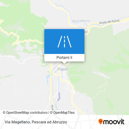 Mappa Via Magellano