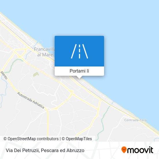 Mappa Via Dei Petruzii