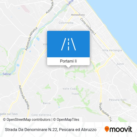 Mappa Strada Da Denominare N.22