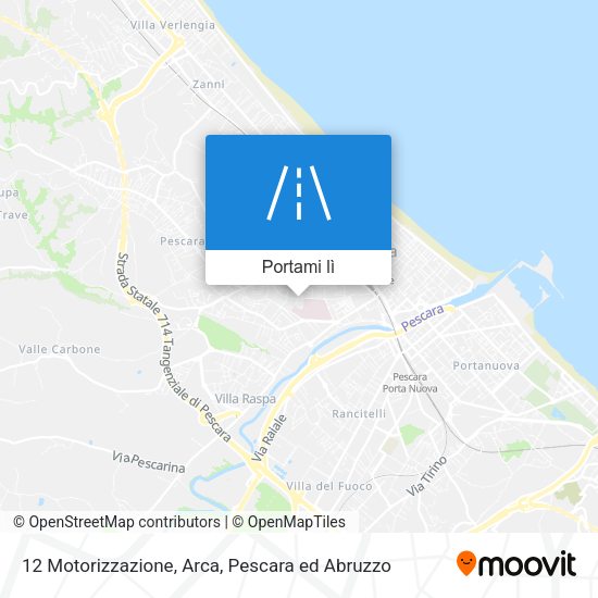 Mappa 12 Motorizzazione, Arca