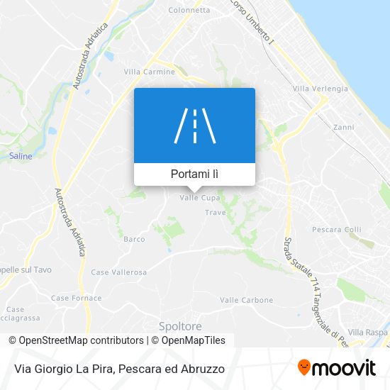 Mappa Via Giorgio La Pira