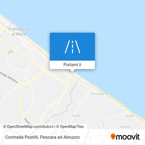 Mappa Contrada Postilli
