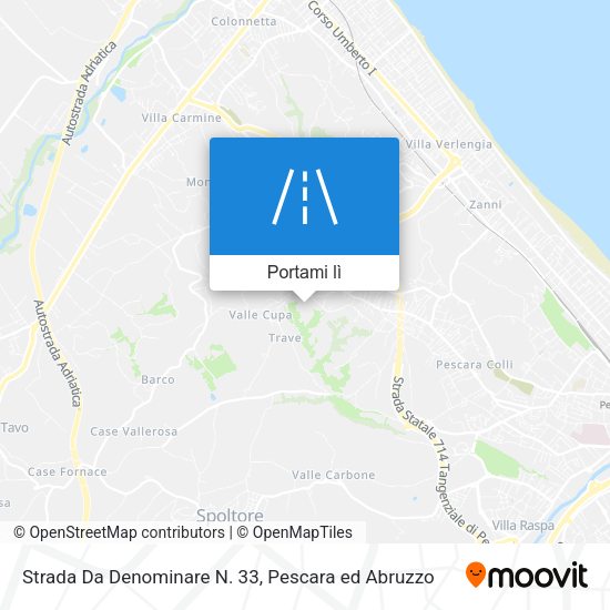 Mappa Strada Da Denominare N. 33