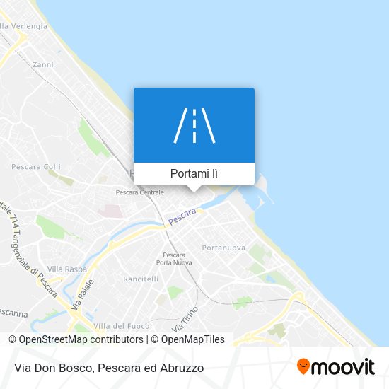 Mappa Via Don Bosco