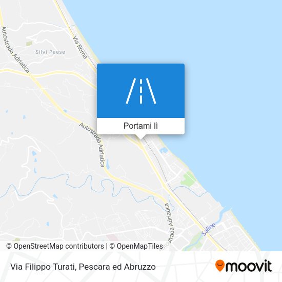 Mappa Via Filippo Turati