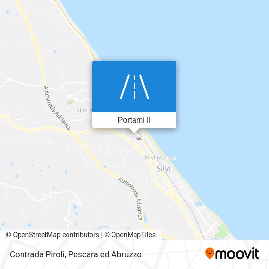 Mappa Contrada Piroli