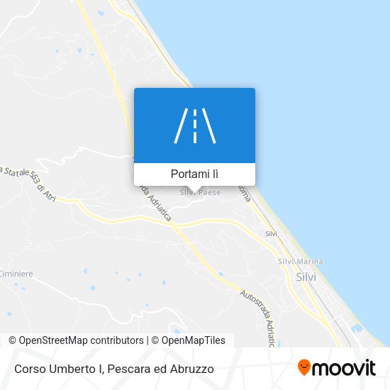 Mappa Corso Umberto I