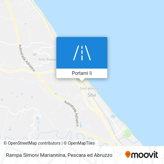 Mappa Rampa Simoni Mariannina