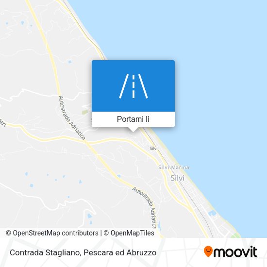 Mappa Contrada Stagliano