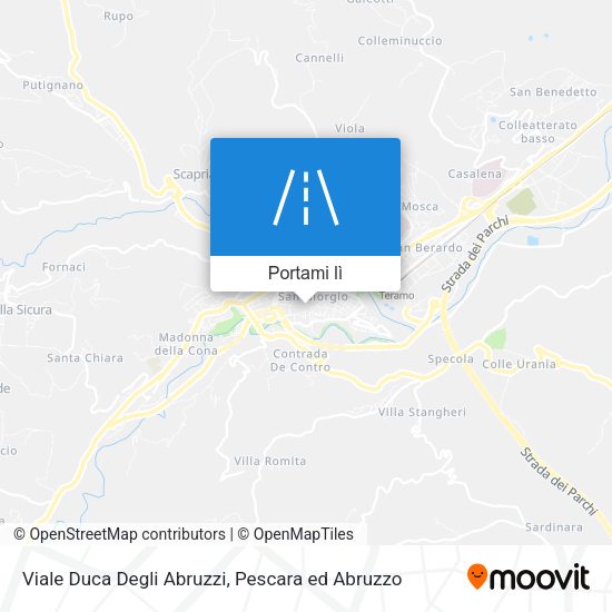 Mappa Viale Duca Degli Abruzzi
