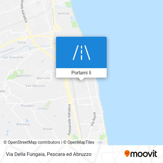 Mappa Via Della Fungaia