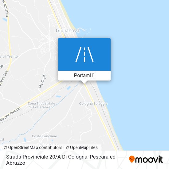 Mappa Strada Provinciale 20 / A Di Cologna