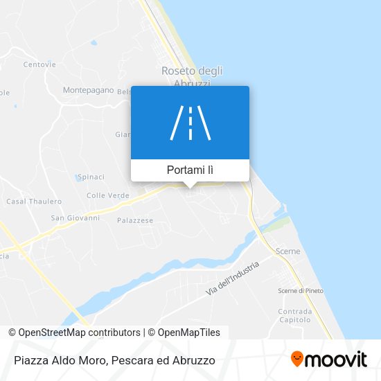 Mappa Piazza Aldo Moro