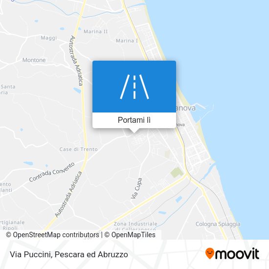 Mappa Via Puccini