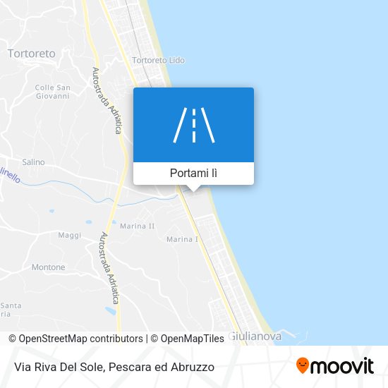 Mappa Via Riva Del Sole