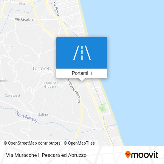 Mappa Via Muracche I