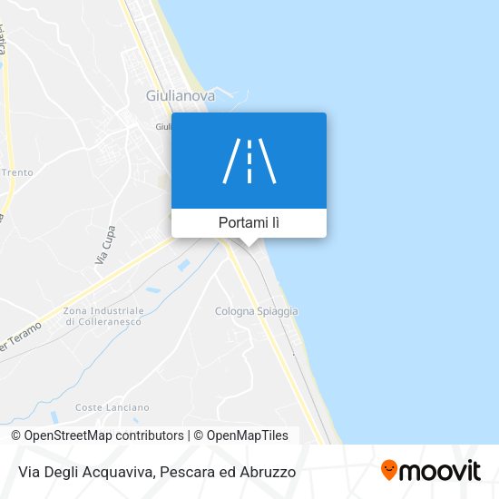 Mappa Via Degli Acquaviva