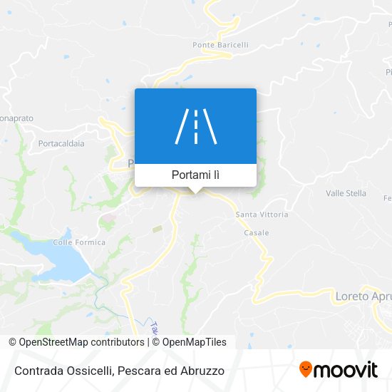Mappa Contrada Ossicelli