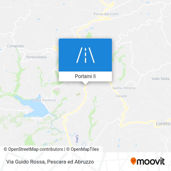 Mappa Via Guido Rossa