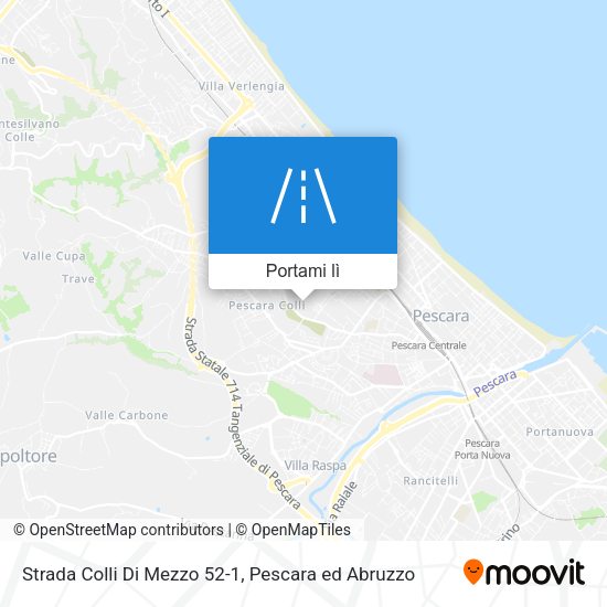 Mappa Strada Colli Di Mezzo 52-1
