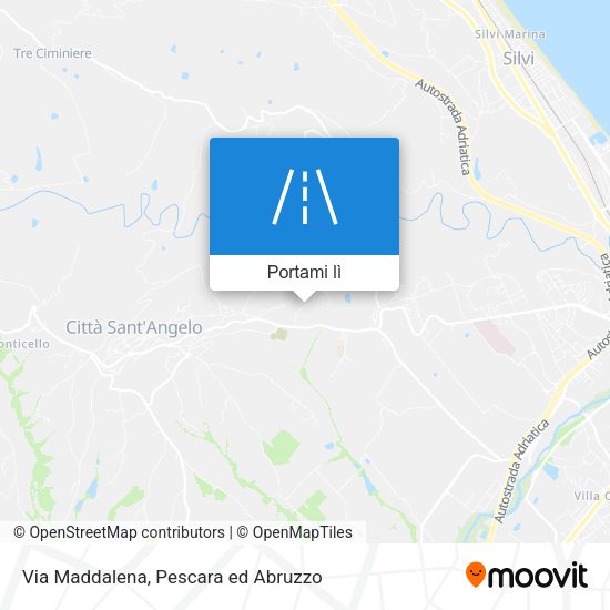 Mappa Via Maddalena