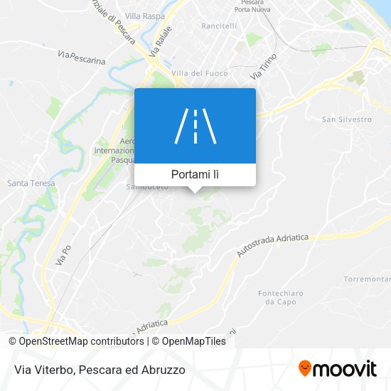 Mappa Via Viterbo