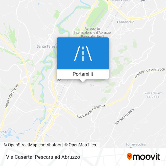 Mappa Via Caserta