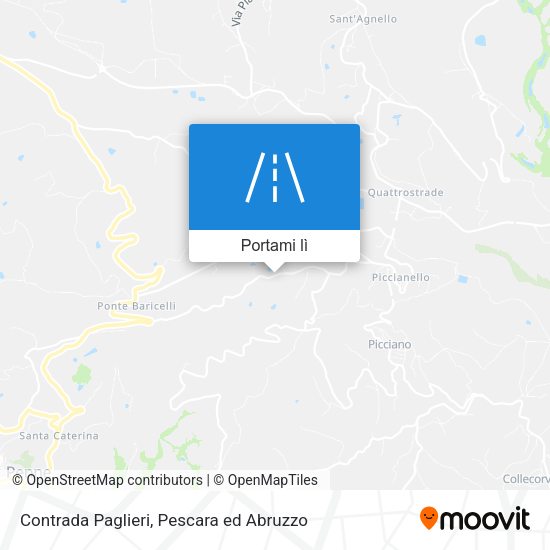 Mappa Contrada Paglieri