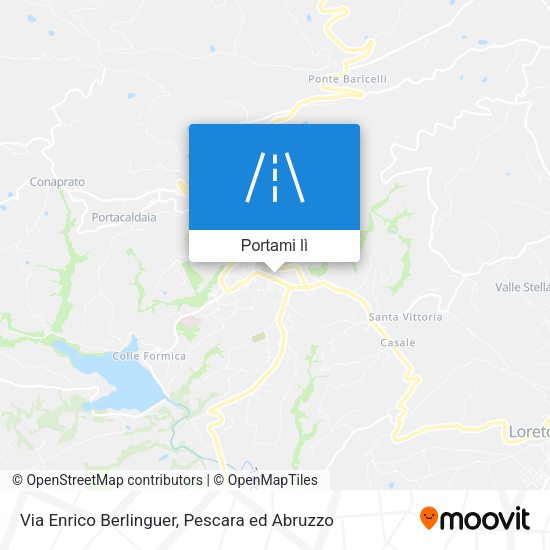 Mappa Via Enrico Berlinguer