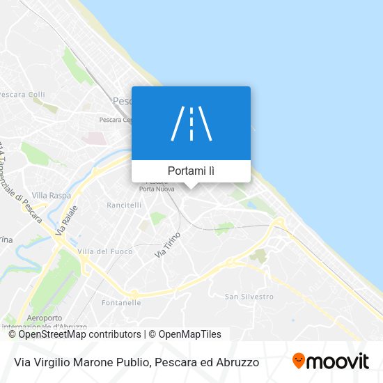 Mappa Via Virgilio Marone Publio