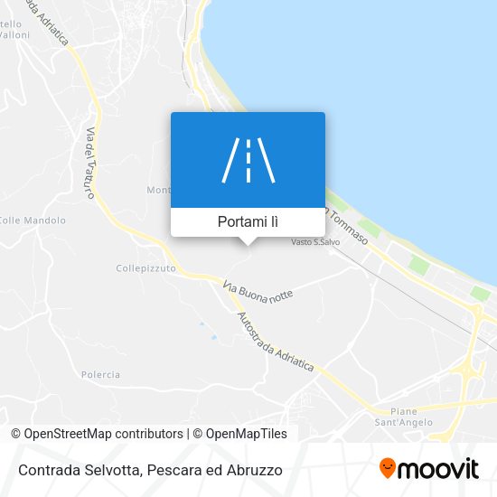 Mappa Contrada Selvotta