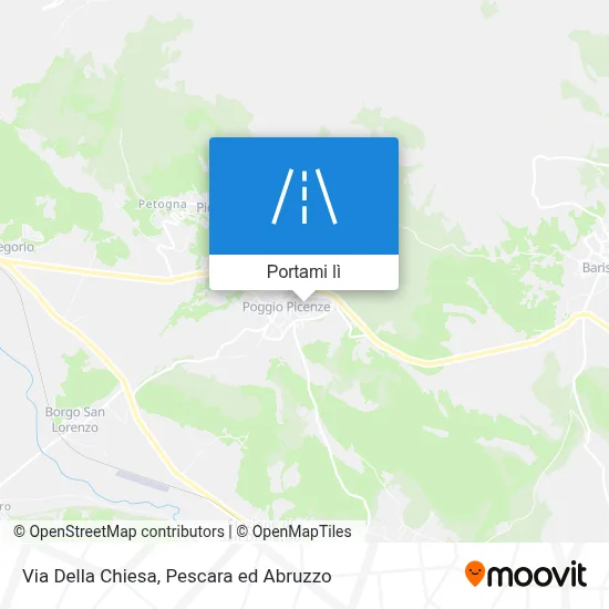 Mappa Via Della Chiesa